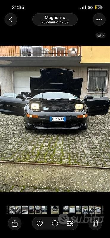Usata Toyota MR2 1996 Nero Cabrio