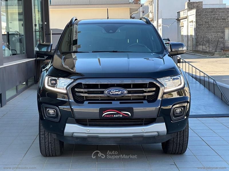 Usata Ford Ranger Wildtrack 170 CV (125 kW) 2021 Nero Pick-up
