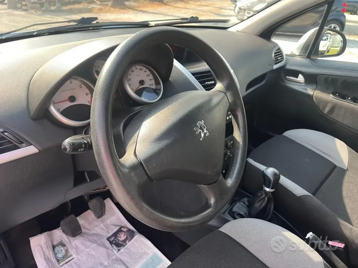 Usata Peugeot 207 73 CV (53 kW) 2007 Grigio Berlina