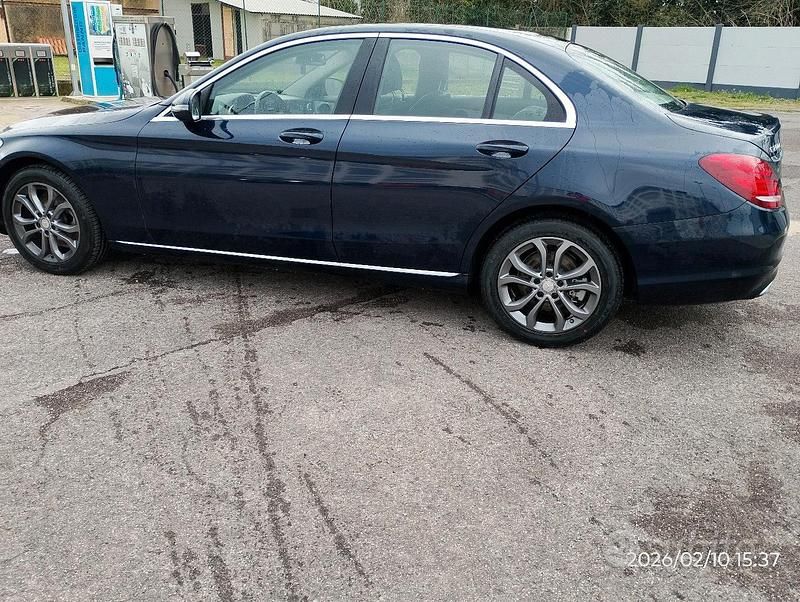 Usata Mercedes C200 2017 Blu Berlina