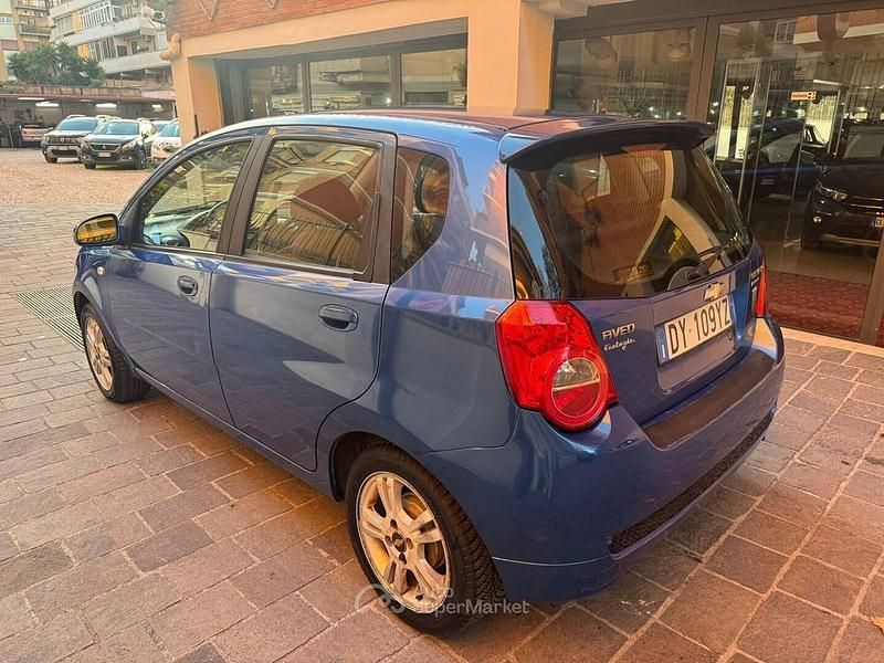 Usata Chevrolet Aveo LS 84 CV (61 kW) 2009 Blu Berlina