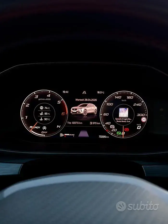 Usata Cupra Formentor 150 CV (110 kW) 2022 Nero SUV