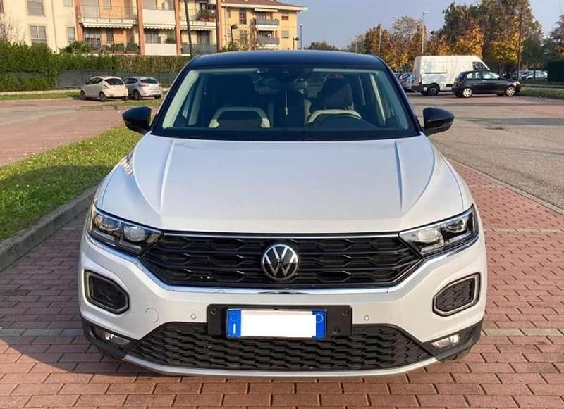 Usata VW T-Roc Advance 150 CV (110 kW) 2020 Bianco SUV