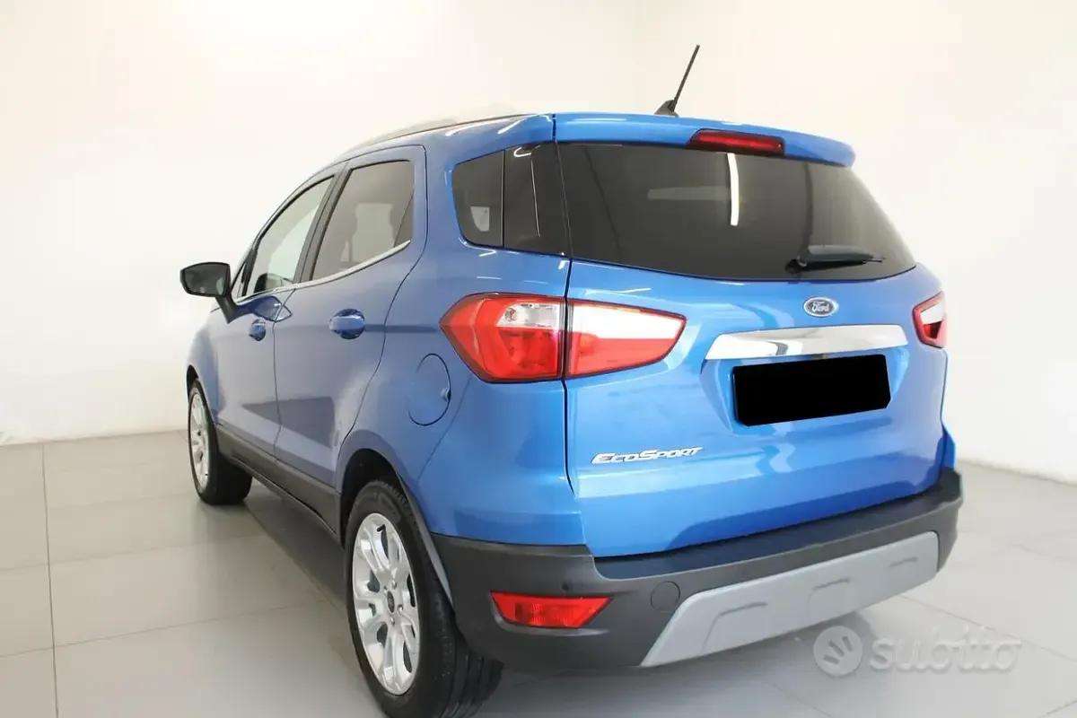 Usata Ford Ecosport Titanium 95 CV (69 kW) 2020 Blu SUV