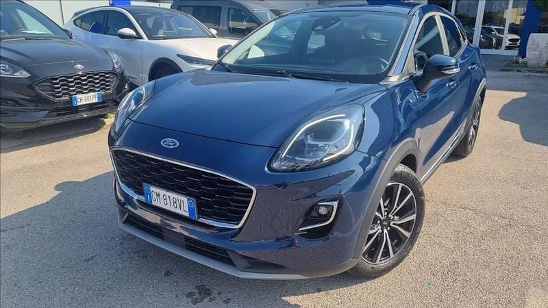 Usata Ford Puma Titanium S 125 CV (91 kW) 2023 Blu blazer SUV