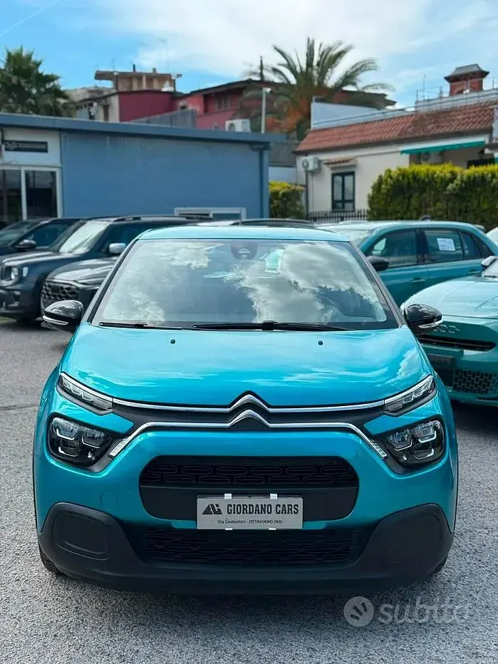Usata Citroën C3 Feel 102 CV (75 kW) 2022 Blu Utilitaria