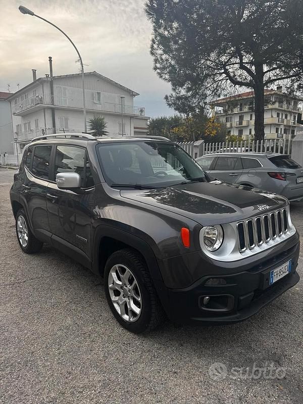 Usata Jeep Renegade Limited 140 CV (102 kW) 2017 Grigio SUV