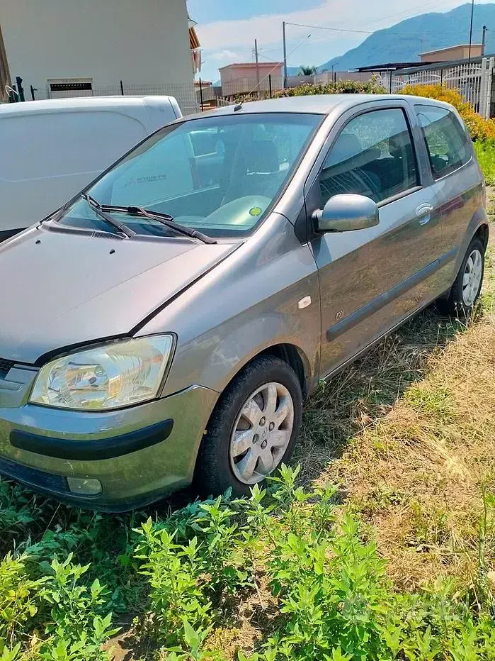 Usata Hyundai Getz Style 82 CV (60 kW) 2005 Grigio Utilitaria