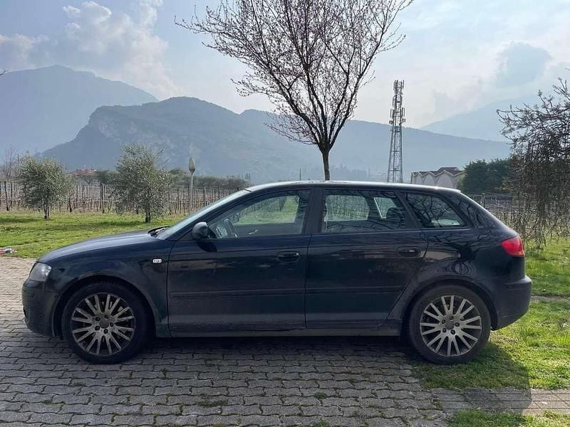 Usata Audi A3 Attraction 170 CV (125 kW) 2007 Nero Utilitaria