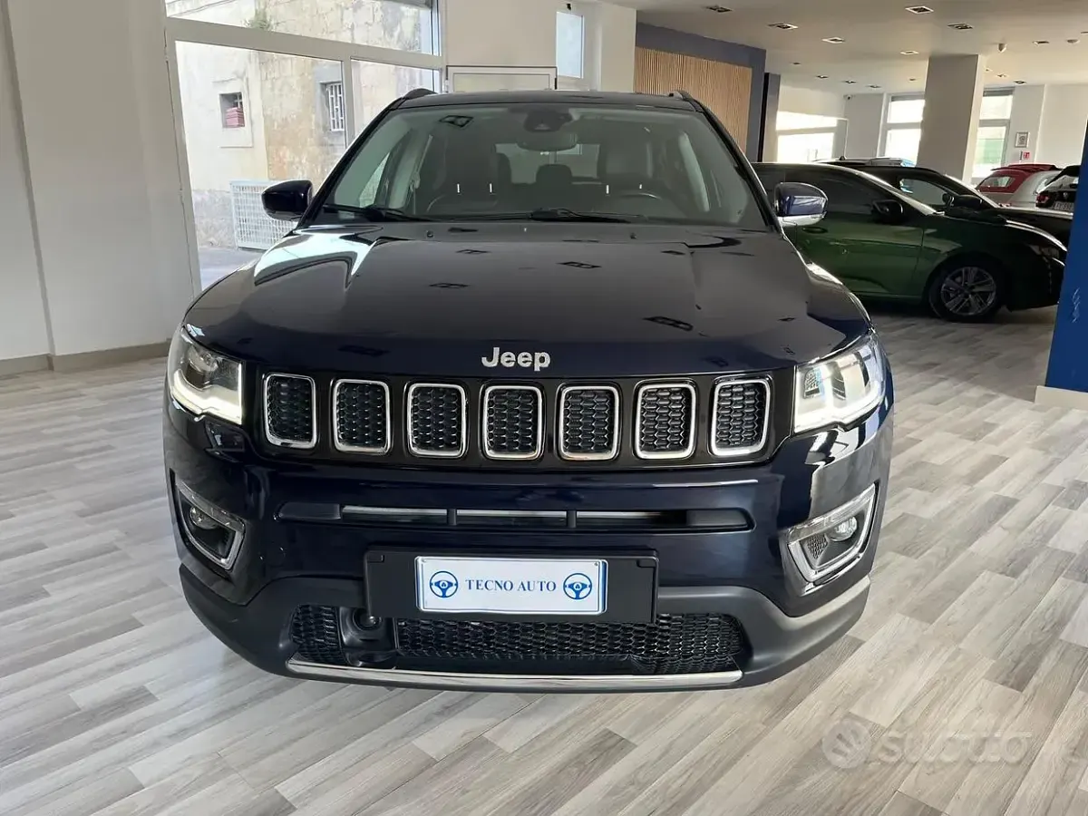 Usata Jeep Compass Limited 120 CV (88 kW) 2019 Blu SUV