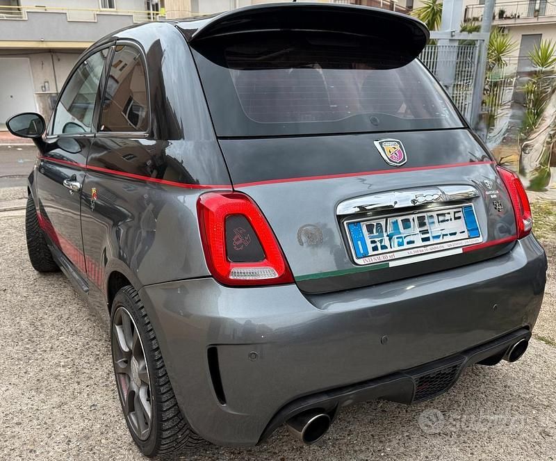 Usata Fiat 500 Sport 75 CV (55 kW) 2009 Grigio Cabrio