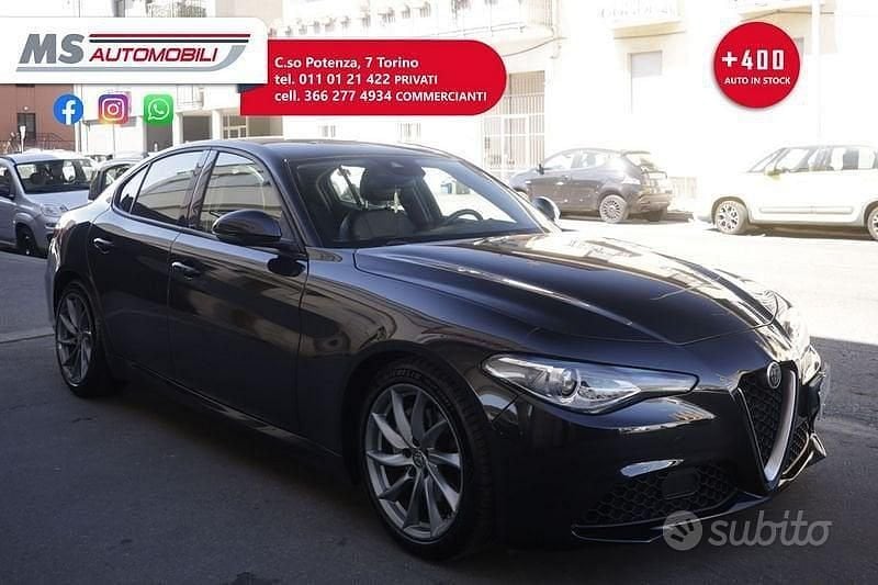 Usata Alfa Romeo Giulia Business 150 CV (110 kW) 2018 Nero Berlina