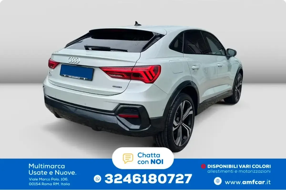 Usata Audi Q3 200 CV (147 kW) 2023 Argento SUV