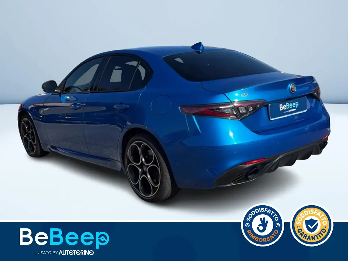 Usata Alfa Romeo Giulia Competizione 210 CV (154 kW) 2023 Blu metallizzato Berlina