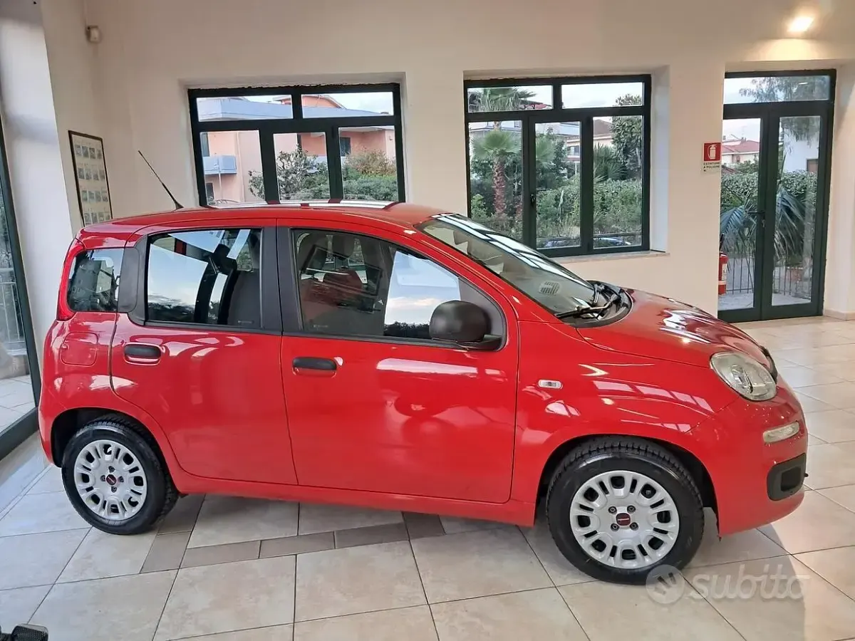 Usata Fiat Panda Easy 69 CV (50 kW) 2019 Rosso Utilitaria