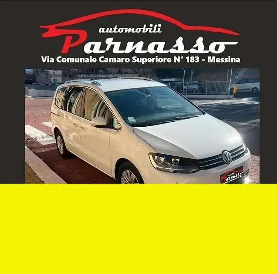 Usata VW Sharan Executive 150 CV (110 kW) 2019 Bianco Monovolume