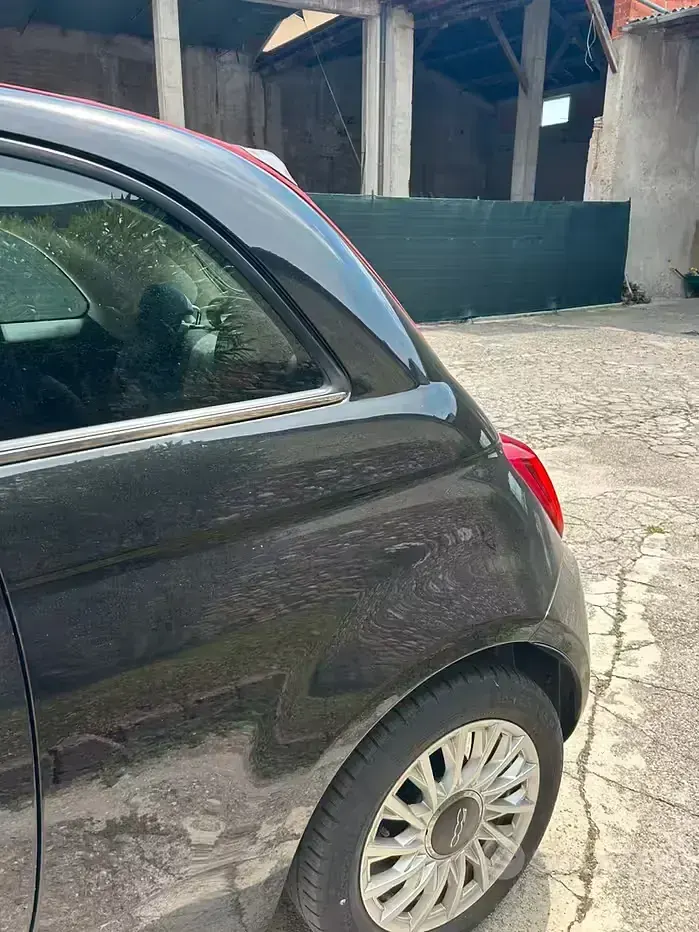 Usata Fiat 500 69 CV (50 kW) 2018 Nero Cabrio