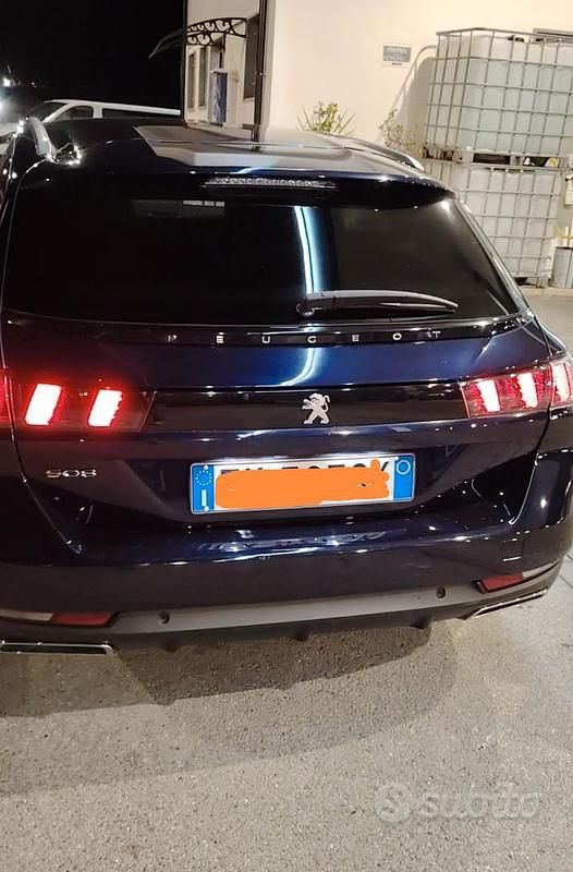 Usata Peugeot 508 130 CV (95 kW) 2019 Blu Station wagon