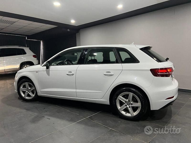 Usata Audi A3 Sport 116 CV (85 kW) 2019 Bianco Berlina