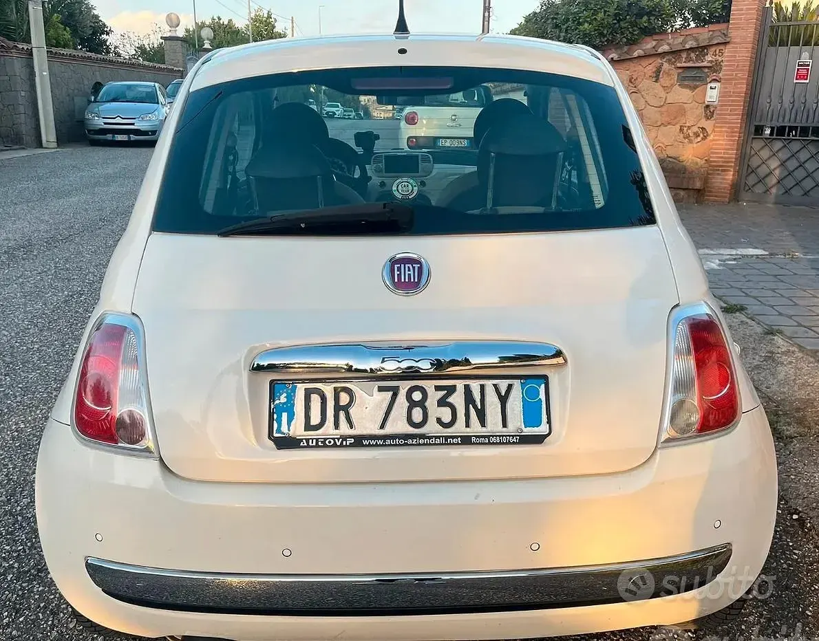Occasion Fiat 500 69 PK (50 kW) 2008 Wit Sedan