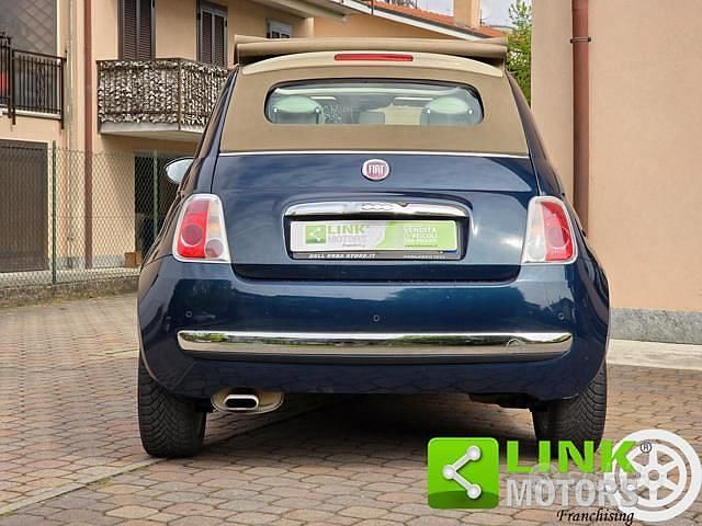 Usata Fiat 500C Lounge 69 CV (50 kW) 2014 Blu Cabrio