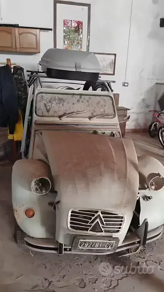 Usata Citroën 2CV 29 CV (21 kW) 1982 Blu Berlina