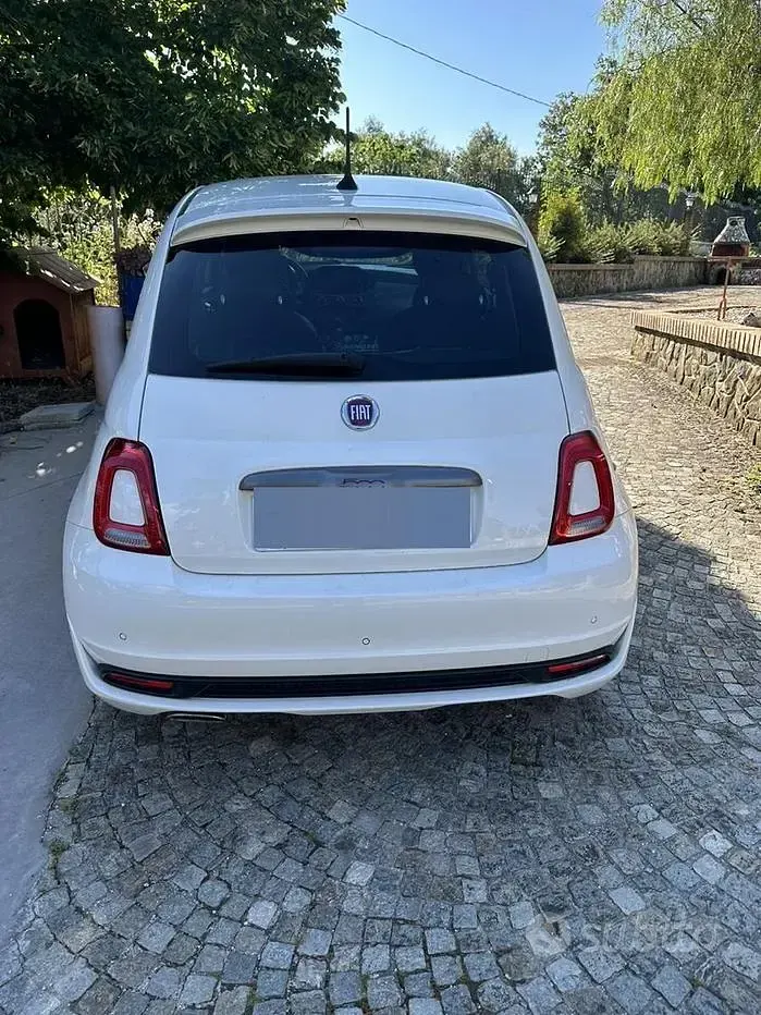 Usata Fiat 500 S 69 CV (50 kW) 2018 Bianco Berlina