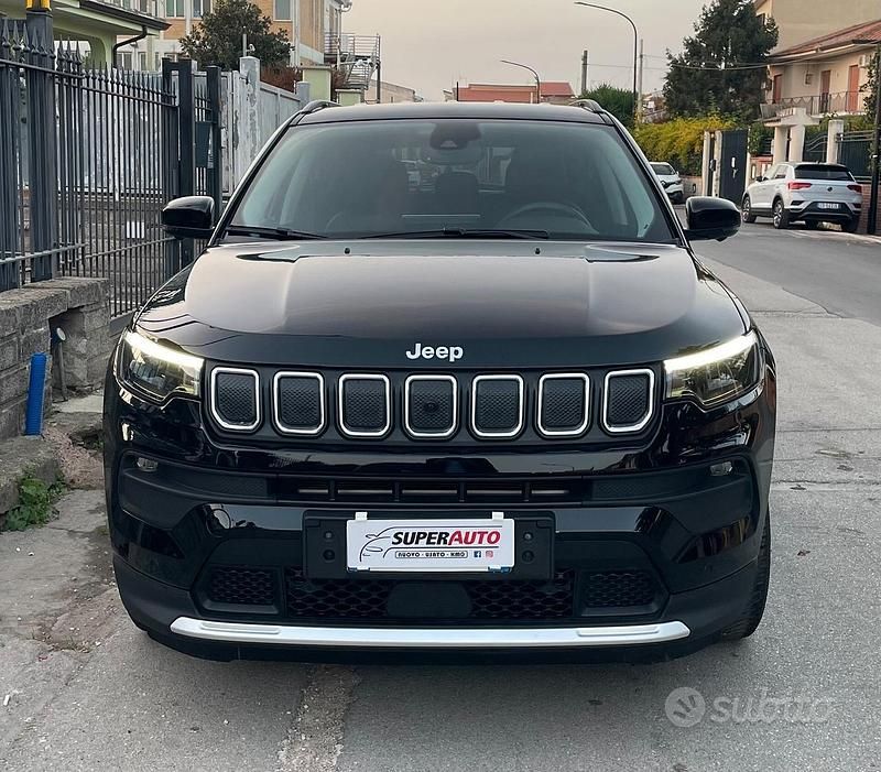 Usata Jeep Compass Limited 130 CV (95 kW) 2022 Nero SUV