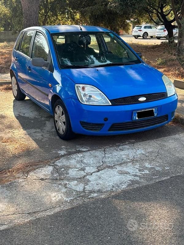 Usata Ford Fiesta Ambiente 75 CV (55 kW) 2003 Blu Utilitaria