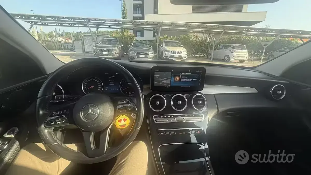 Usata Mercedes C180 122 CV (89 kW) 2019 Grigio Station wagon