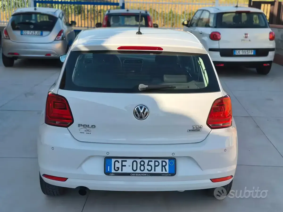 Usata VW Polo 90 CV (66 kW) 2016 Bianco Berlina