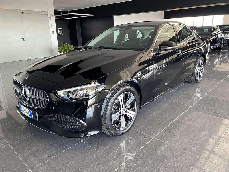 Usata Mercedes C200 Advanced Plus 163 CV (119 kW) 2024 Nero Berlina