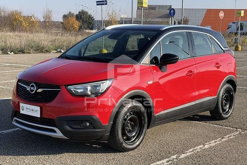 Usata Opel Crossland X 120 CV (88 kW) 2019 Rosso SUV