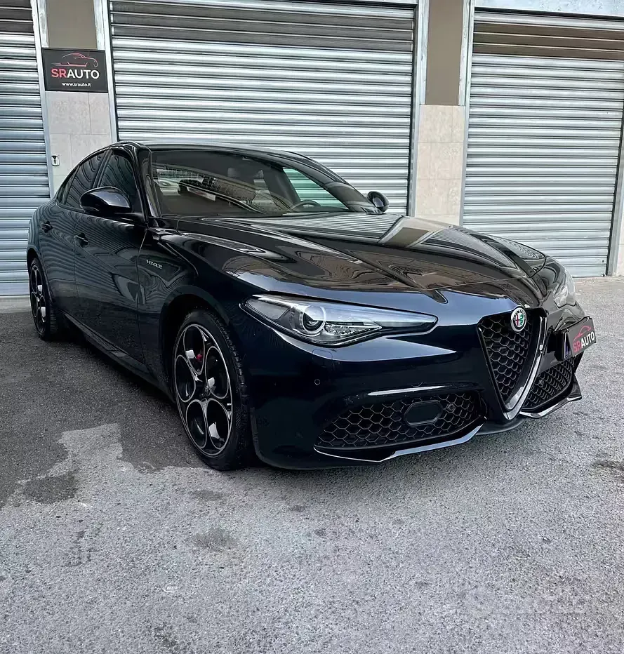 Usata Alfa Romeo Giulia Veloce 211 CV (155 kW) 2022 Nero Berlina