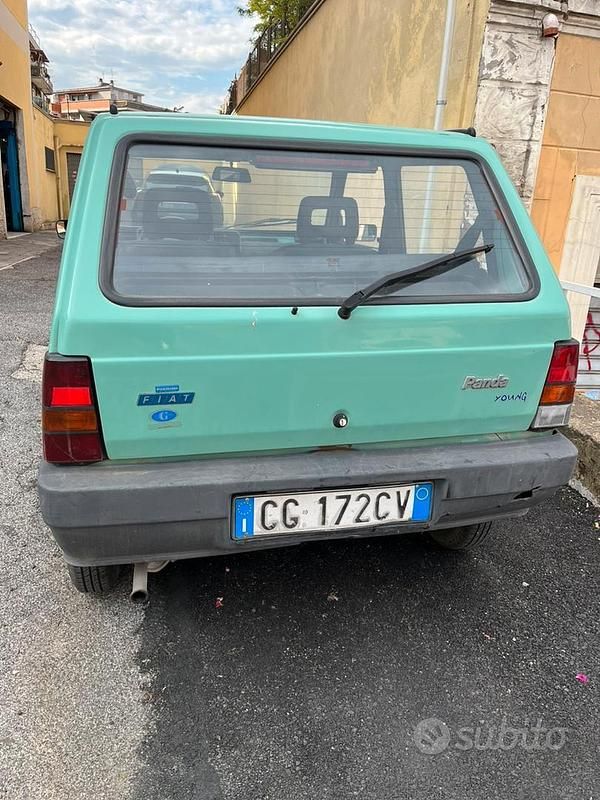Usata Fiat Panda 2003 Verde Utilitaria