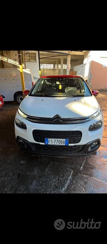 Usata Citroën C3 PureTech 83 CV (61 kW) 2018 Bianco Berlina