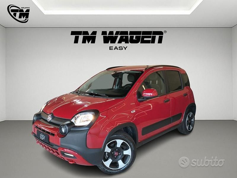 Rosso Usata 2024 Fiat Panda Cross Cross Due volumi | 12.900 € (Buon prezzo) - Immagine 1/4
