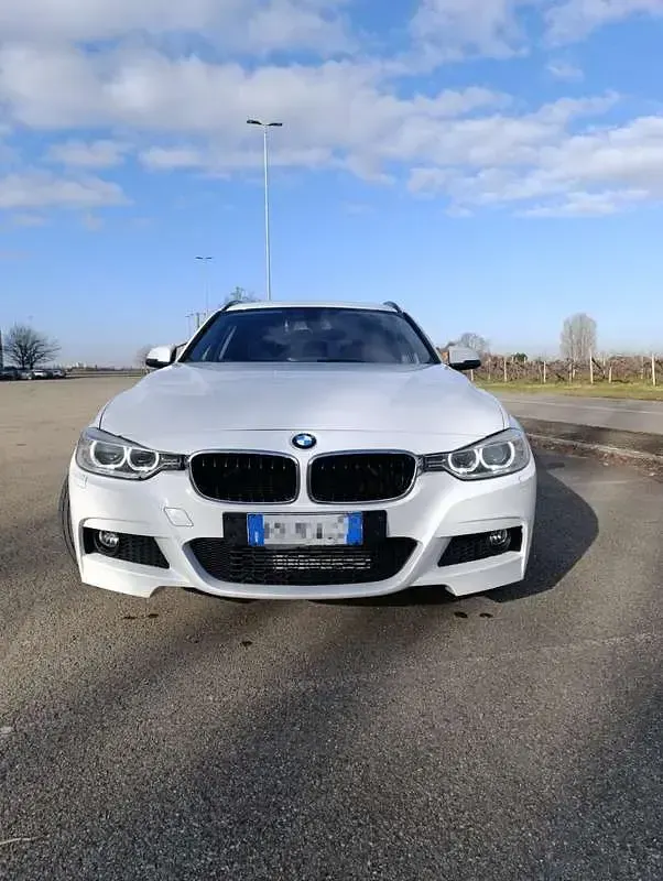 Usata BMW 316 Sport Line 116 CV (85 kW) 2013 Bianco Station wagon