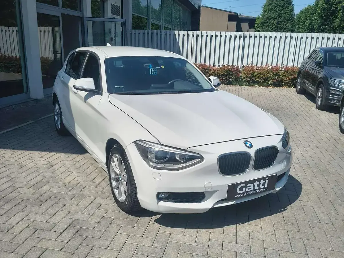 Usata BMW 120 184 CV (135 kW) 2014 Bianco Utilitaria