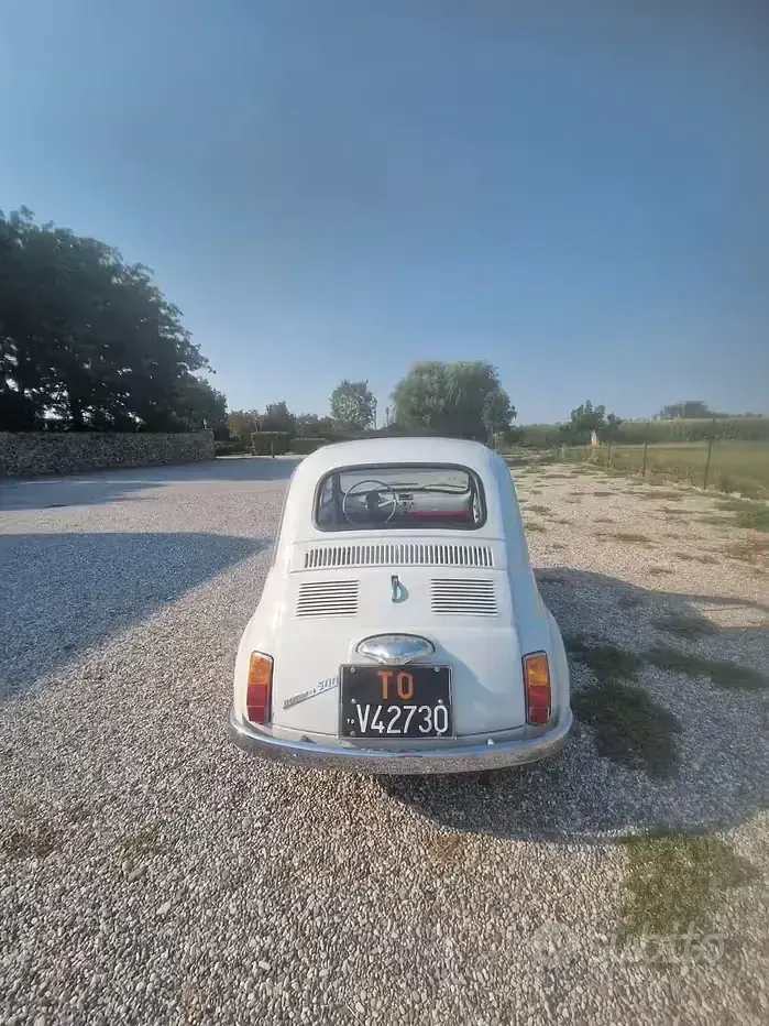 Usata Fiat 500 1960 Bianco Utilitaria