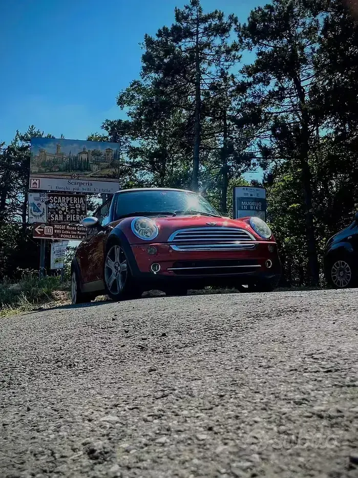 Usata Mini Cooper Seven 116 CV (85 kW) 2006 Rosso Utilitaria