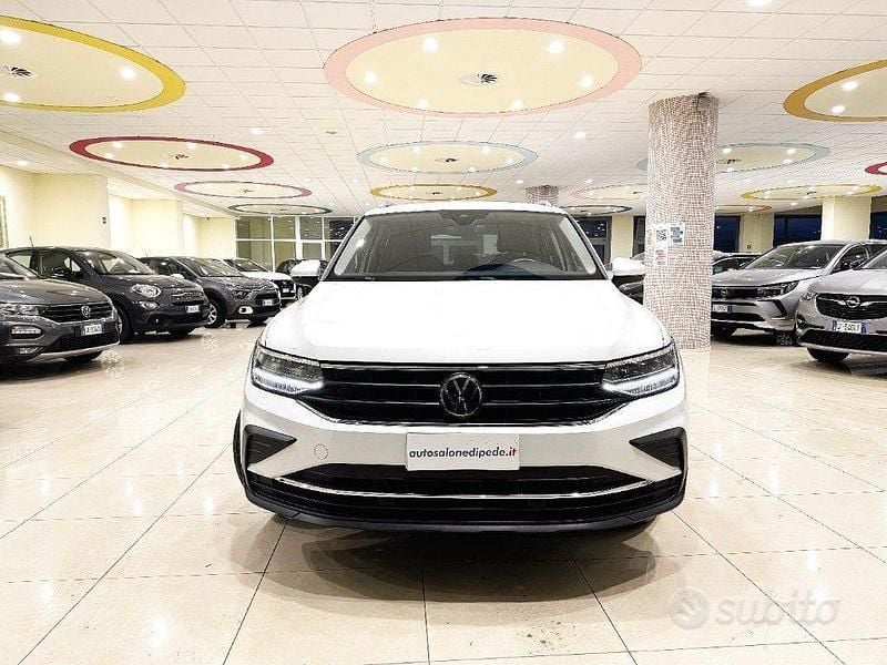 Usata VW Tiguan Life 150 CV (110 kW) 2022 Bianco SUV