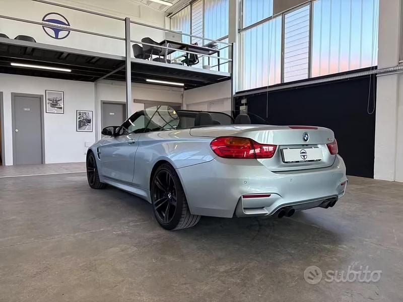 Usata BMW M4 Cabriolet M Sport 431 CV (317 kW) 2015 Grigio Cabrio