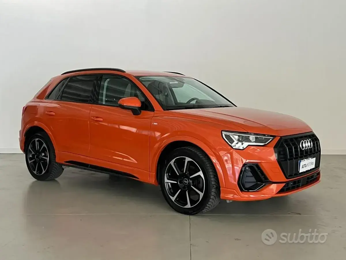 Usata Audi Q3 S-Line 150 CV (110 kW) 2022 Arancione SUV
