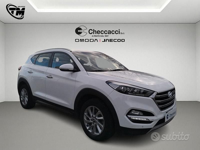Usata Hyundai Tucson Xpossible 141 CV (103 kW) 2017 Bianco SUV