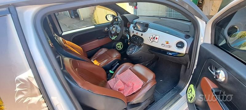 Usata Abarth 500C 140 CV (102 kW) 2010 Grigio Cabrio