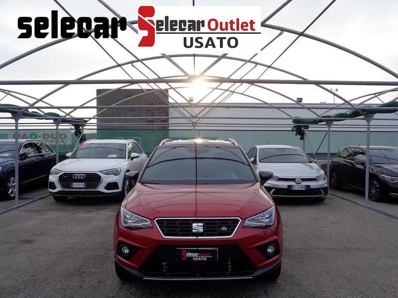 Usata Seat Arona FR 116 CV (85 kW) 2019 Rosso metallizzato SUV