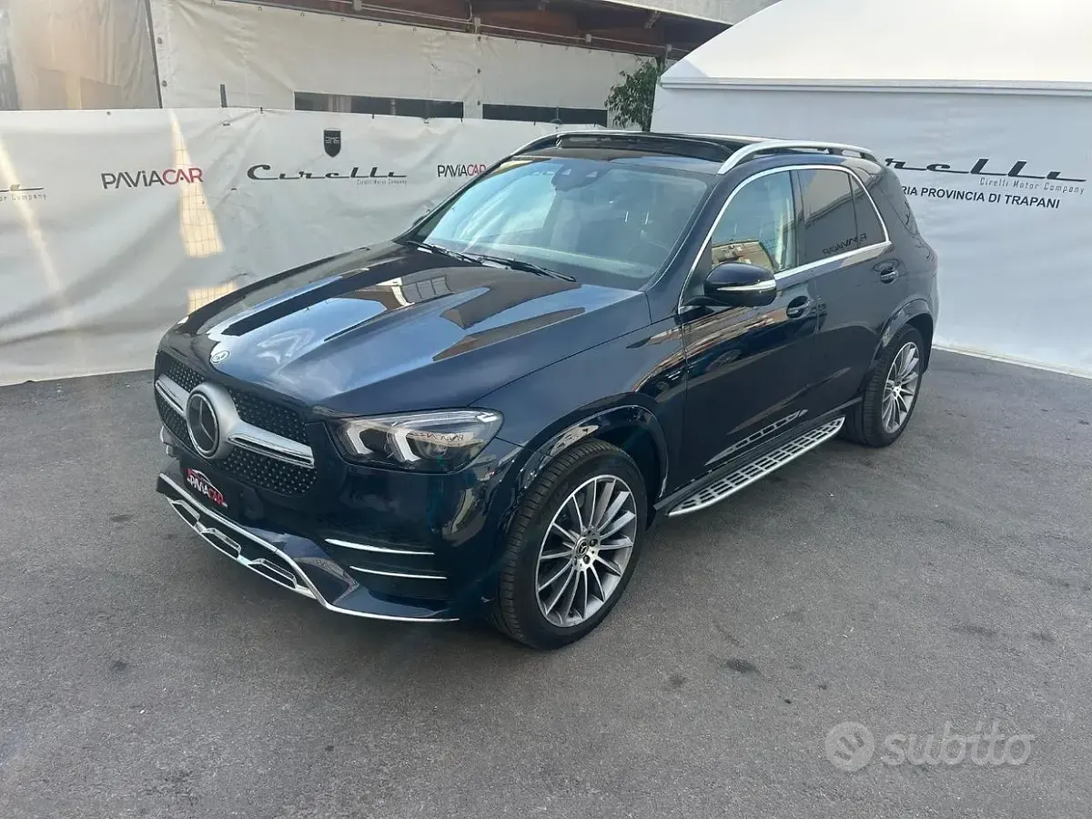 Usata Mercedes GLE300 Premium Plus 272 CV (200 kW) 2022 Blu SUV