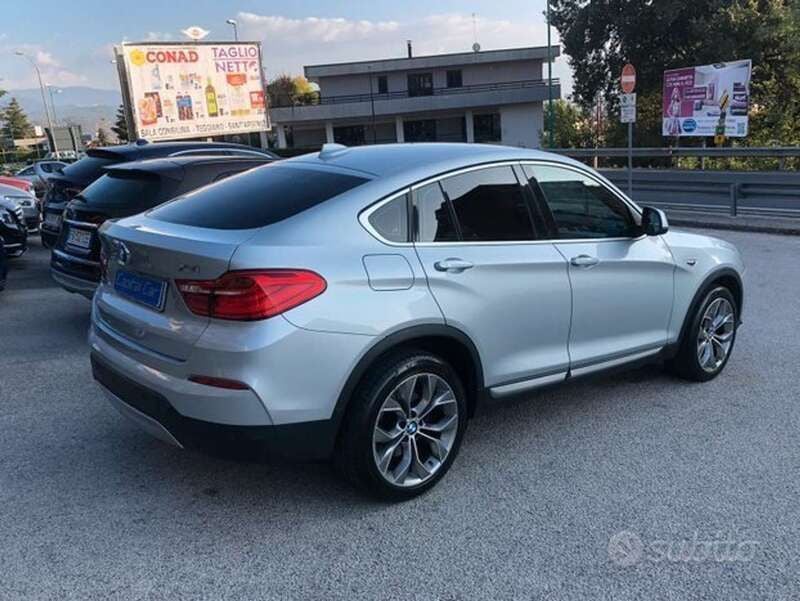 Usata BMW X4 Performance 190 CV (139 kW) 2014 Grigio SUV