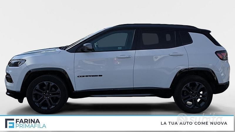 Usata Jeep Compass 131 CV (96 kW) 2021 Bianco tetto nero SUV